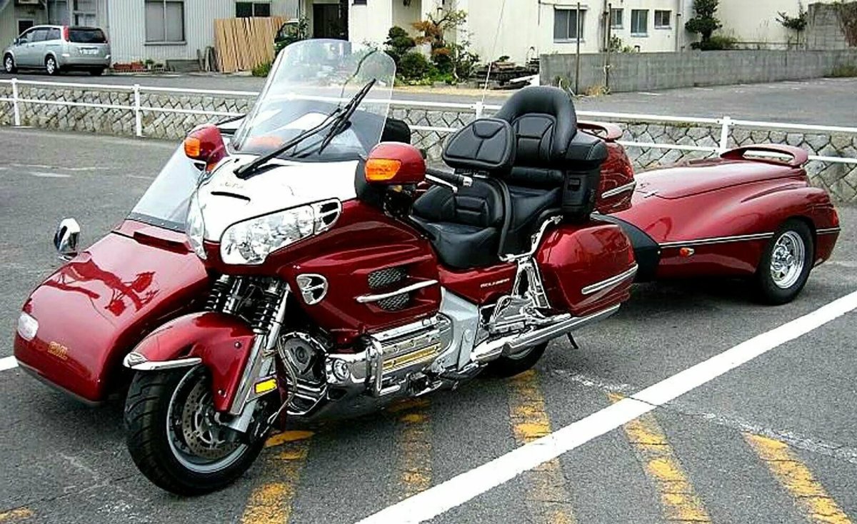 Honda Gold Wing 1500 с коляской
