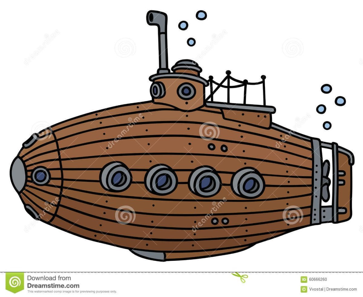 Деревянная подводная лодка