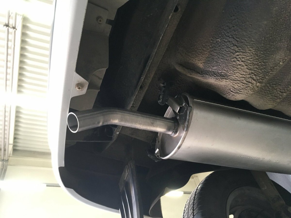 ВАЗ 2115 глушитель задняя часть