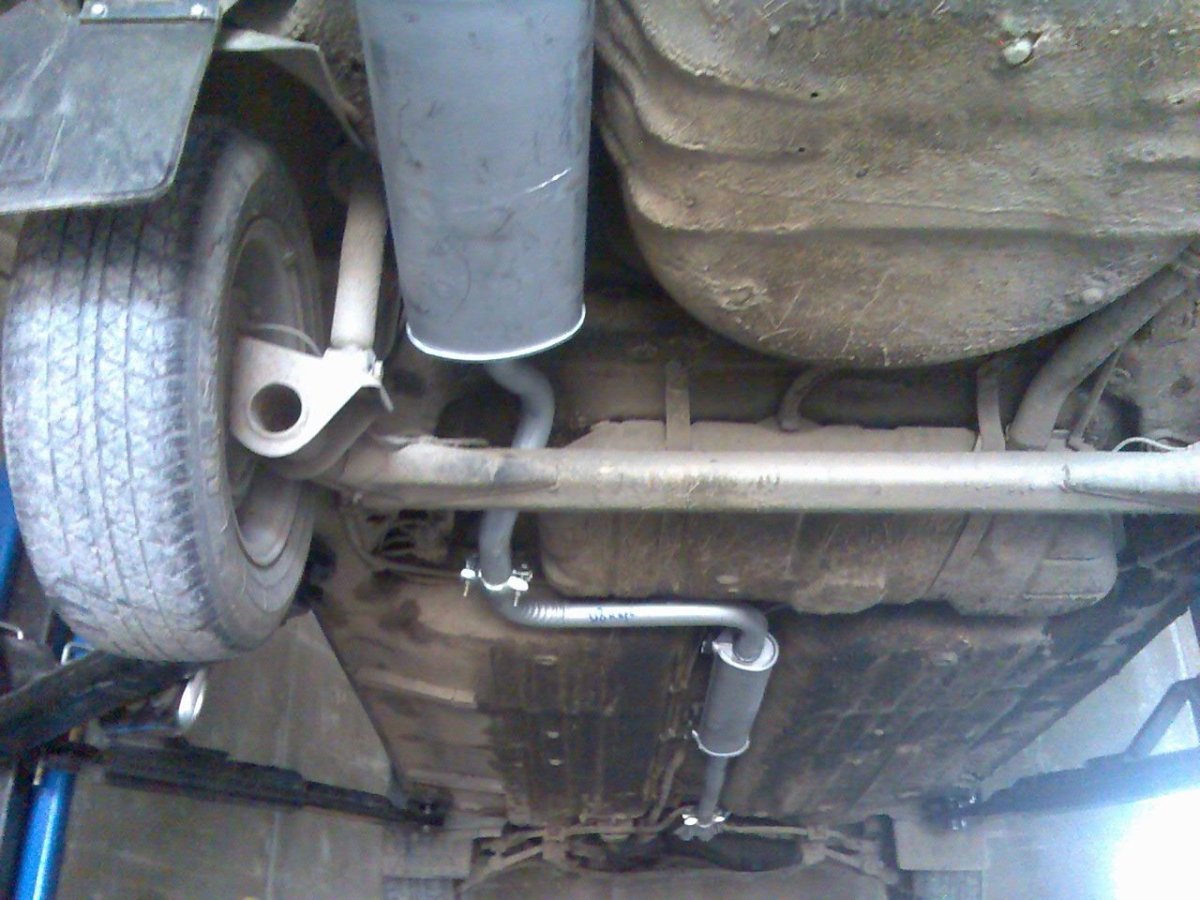 Вся выхлопная система ВАЗ 2114