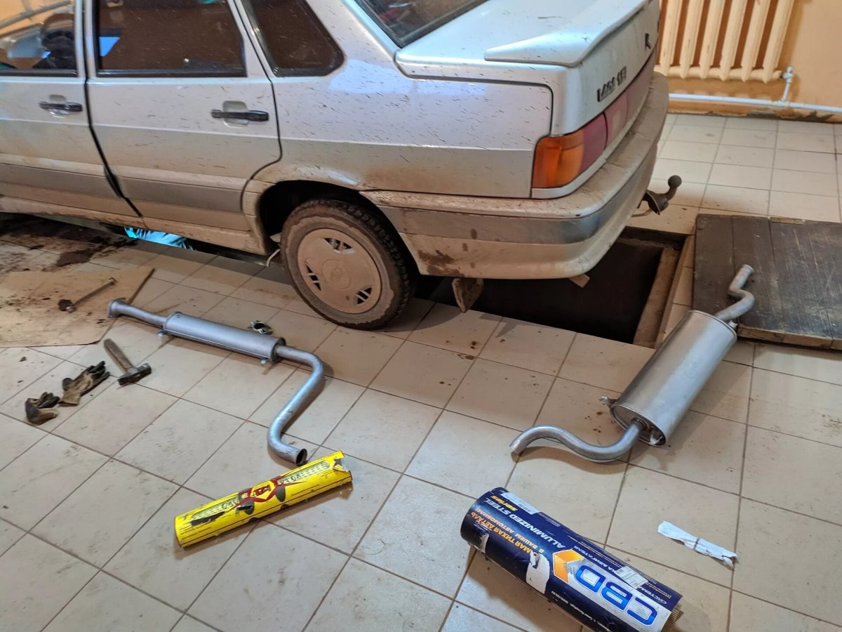 Выхлоп ВАЗ 2115 стандарт