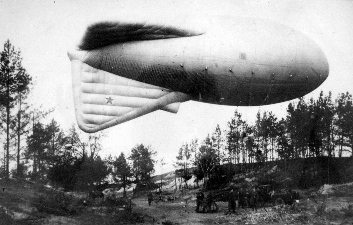 Аэростаты в блокадном Ленинграде