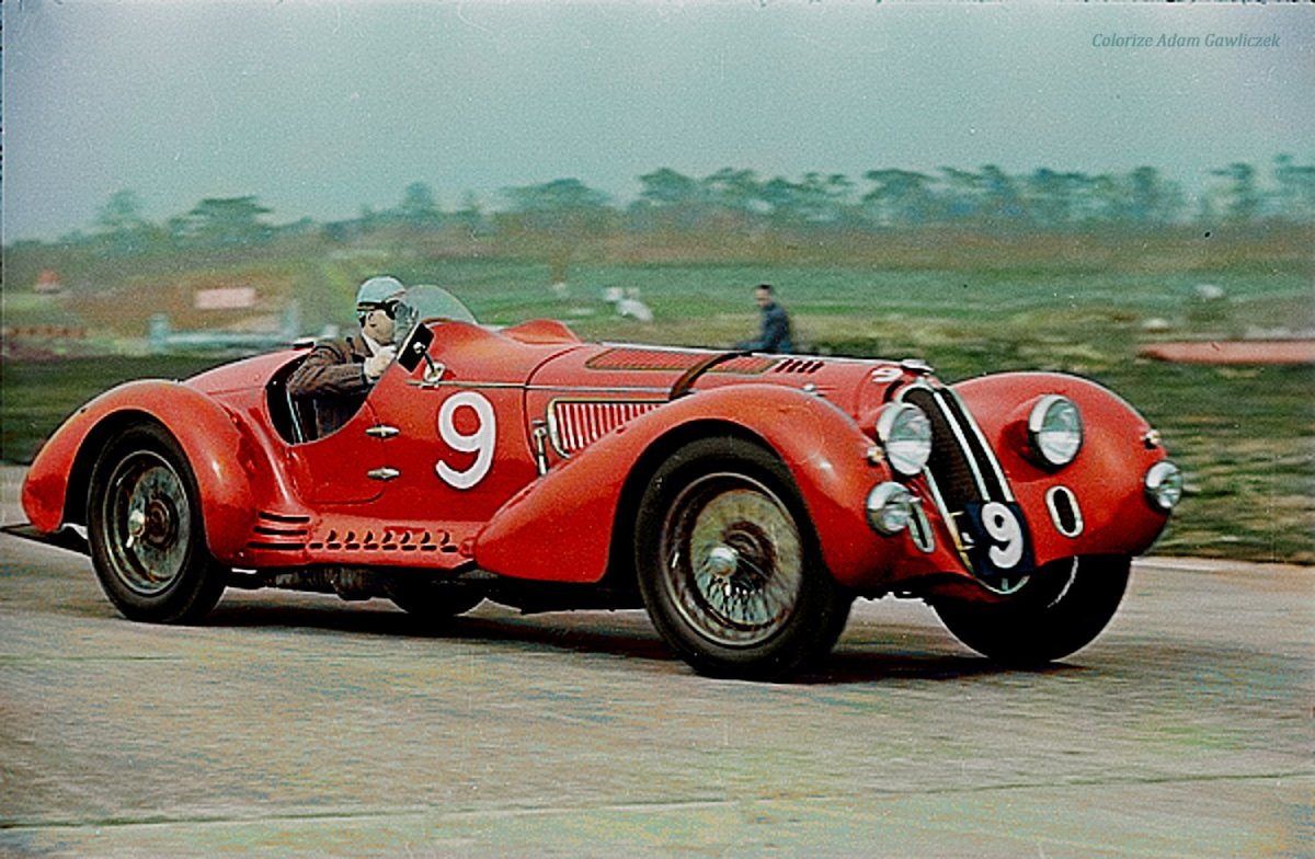 Alfa Romeo 8c 2900b lungo Spider