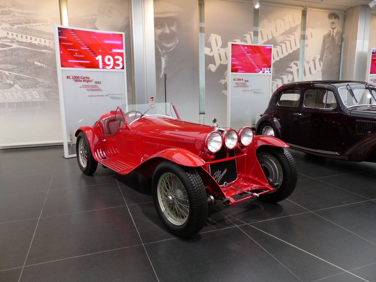 1934 Alfa Romeo 6c 2300 Pescara Touring Spider