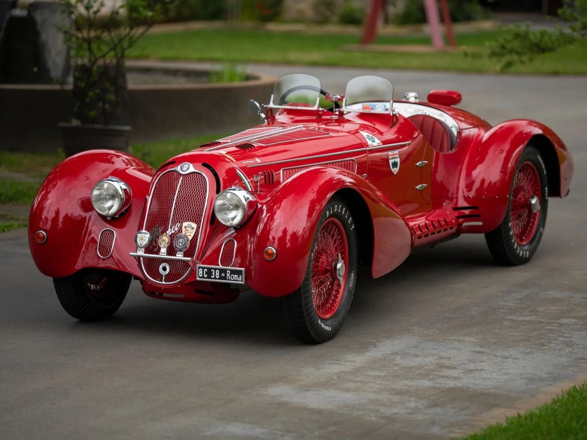 Alfa Romeo 8c 2900b, 1938