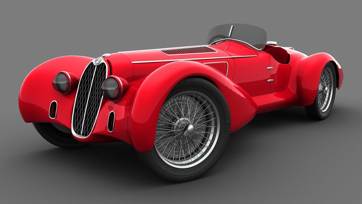 Alfa Romeo 8c 2900 b Mille Miglia (1938)