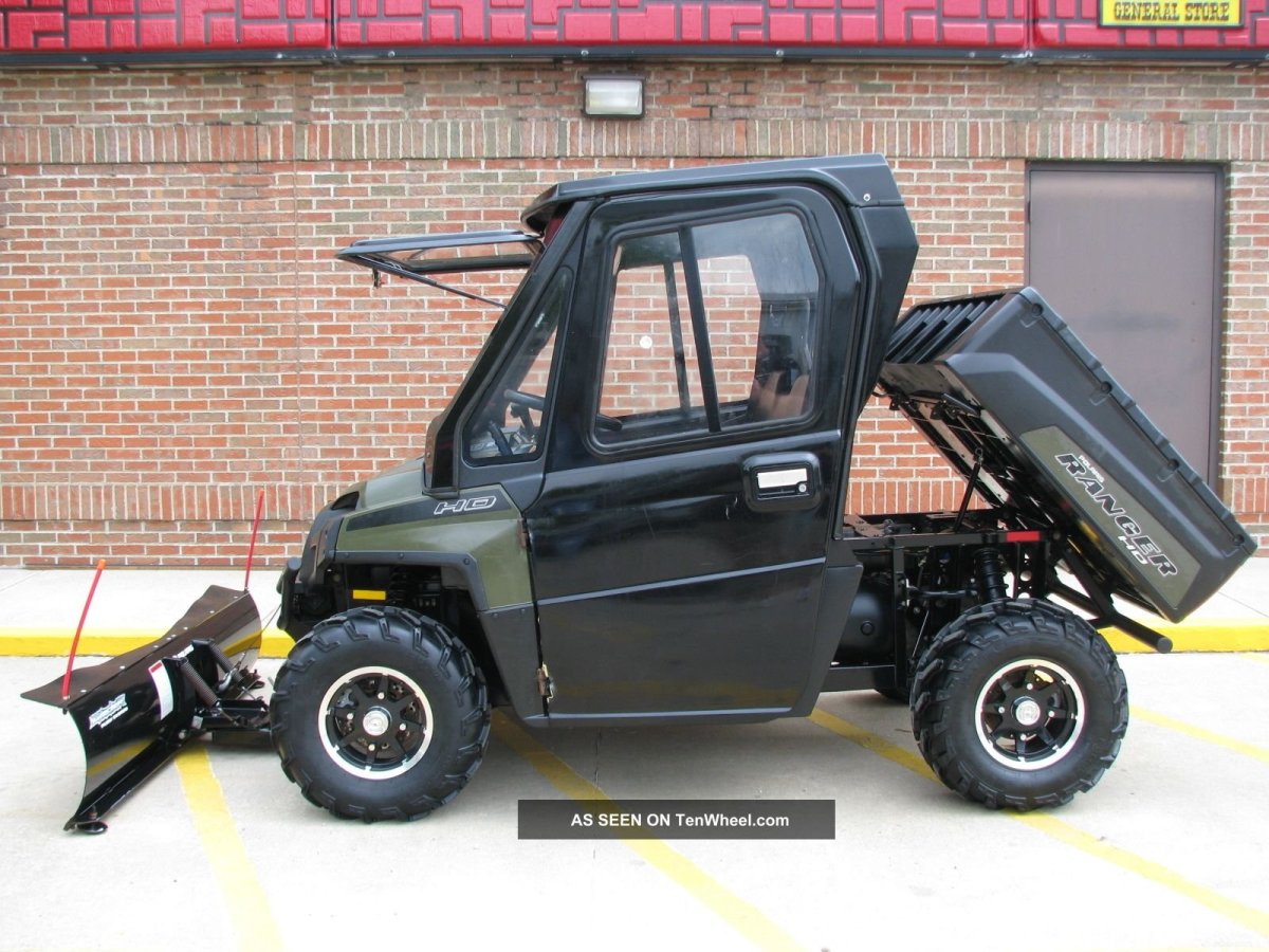 Polaris Ranger 1000 с двумя рядами сидений