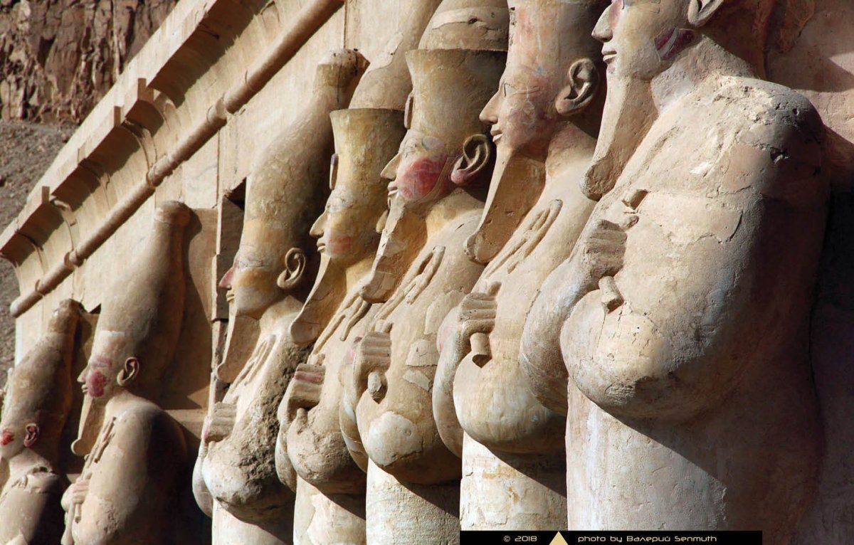 Храм Хатшепсут древнего Египта