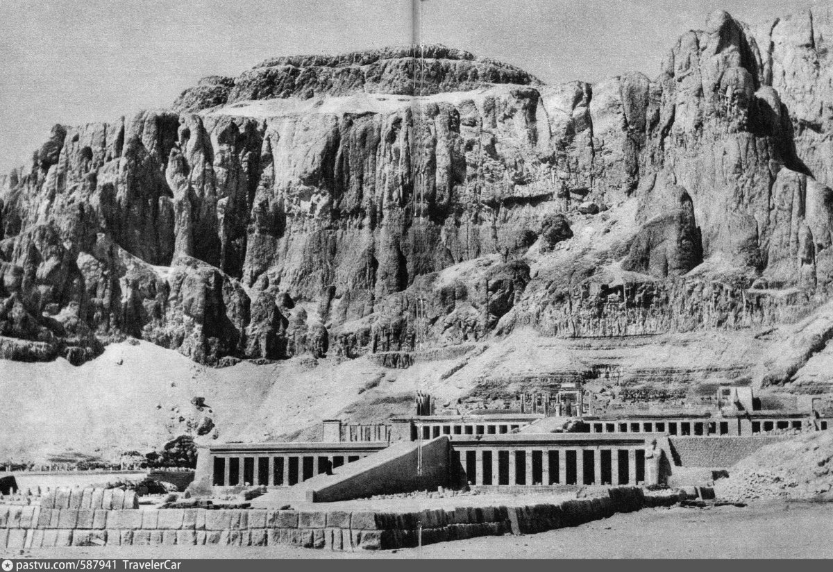 Храм Хатшепсут до реставрации