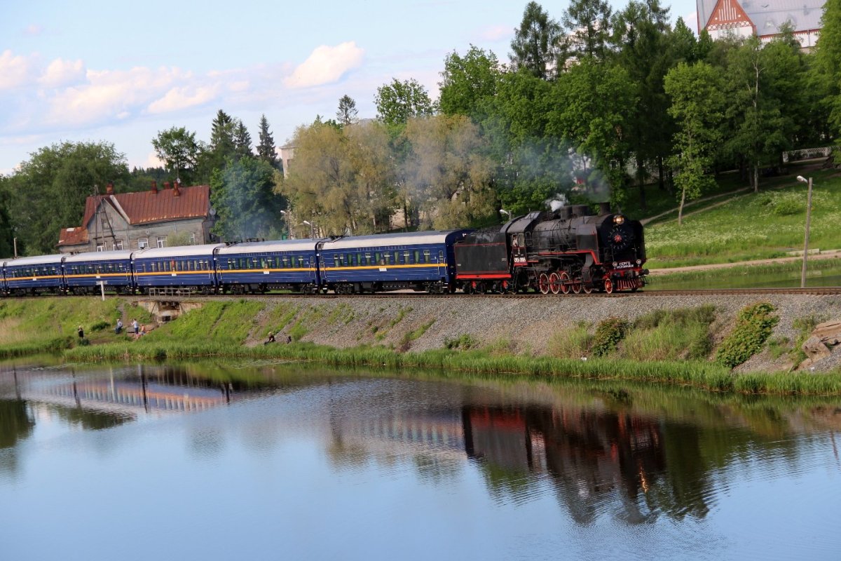 Паровоз Рускеальский экспресс