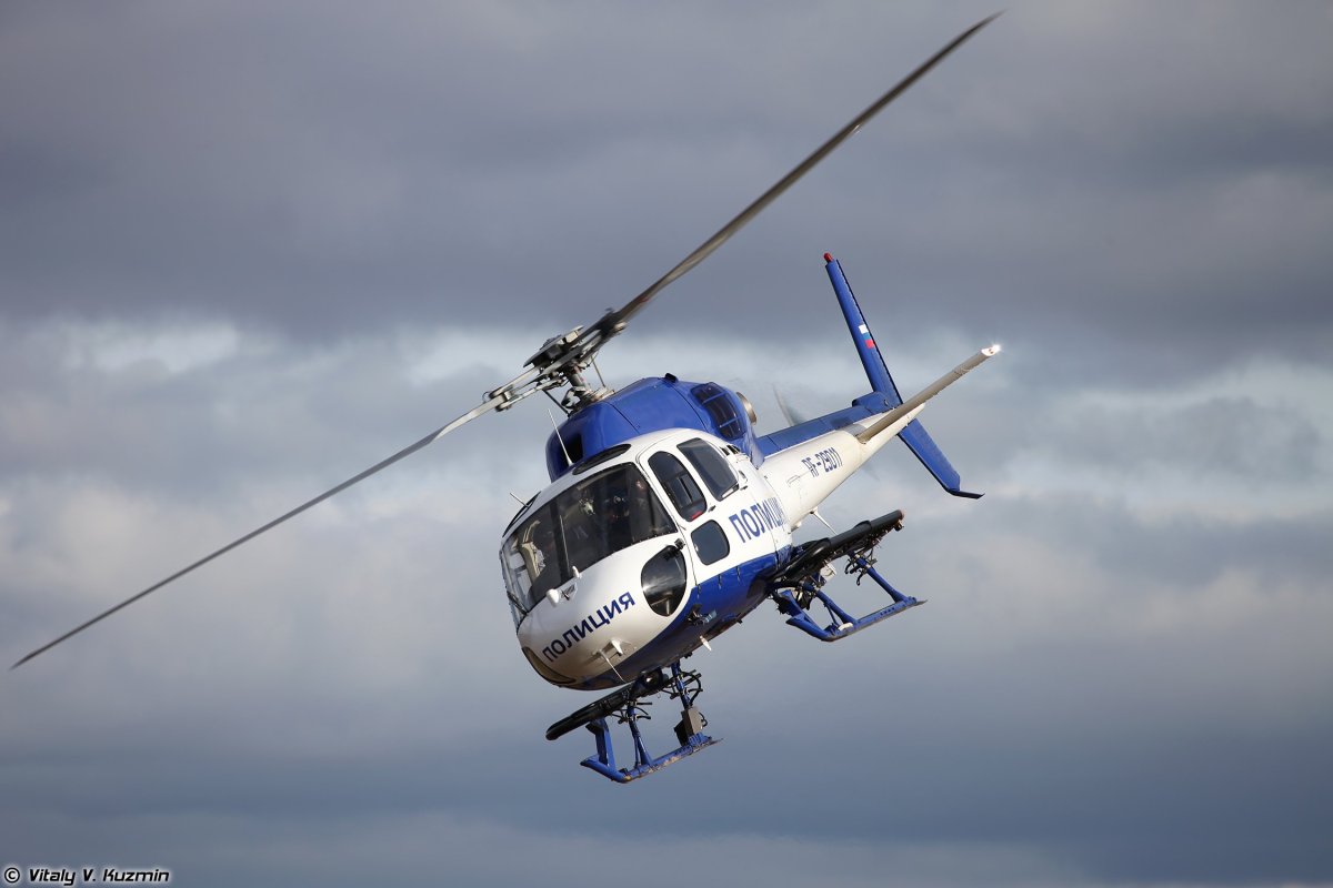 Вертолет полиции РФ