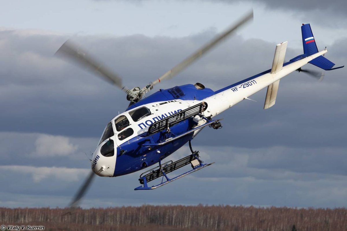 Полицейский вертолет ми 8