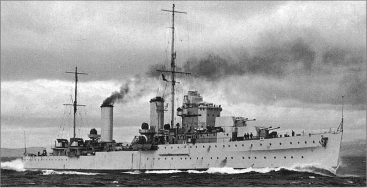 Британский крейсер Пенелопа