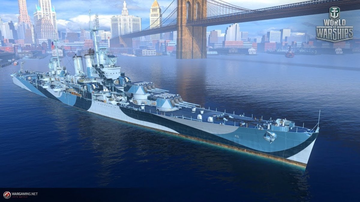 Baltimore крейсер World of Warships