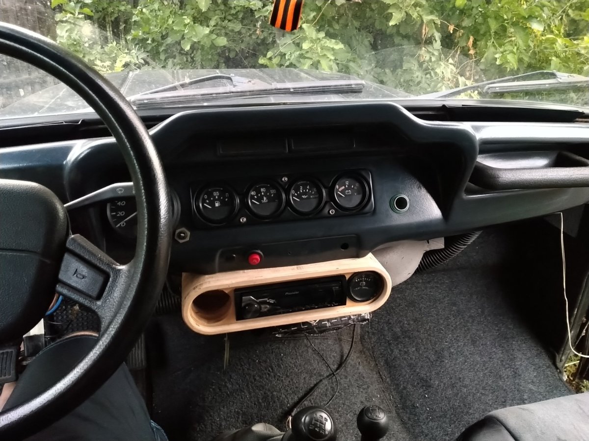 Борода на УАЗ Хантер