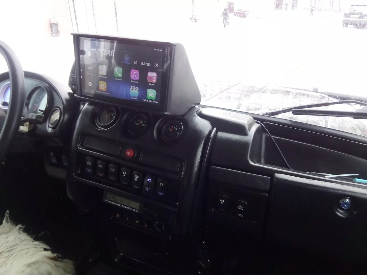 УАЗ Хантер 1 Дин магнитола