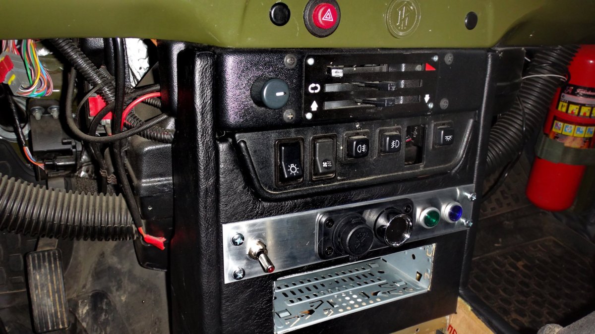 Консоль отопителя УАЗ 469