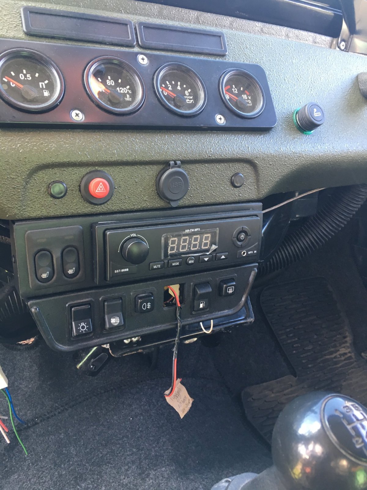 УАЗ 469, 3151, Хантер салон