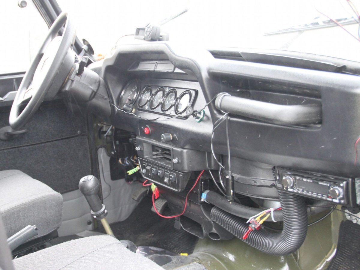 Магнитола в Хатер УАЗ Хантер