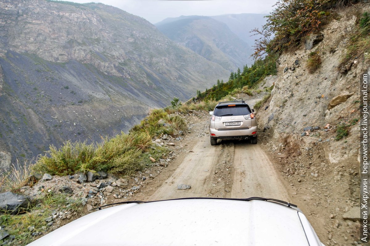 Перевал Кату-Ярык горный Алтай