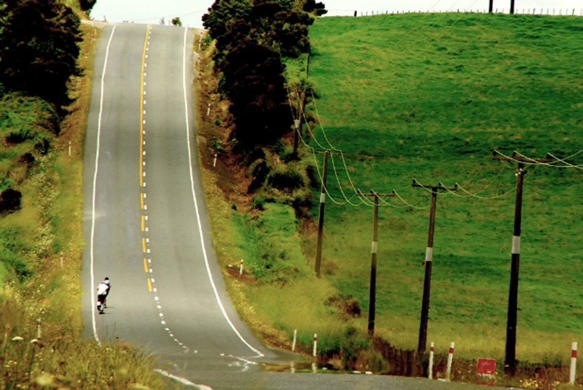 Спуск дороги