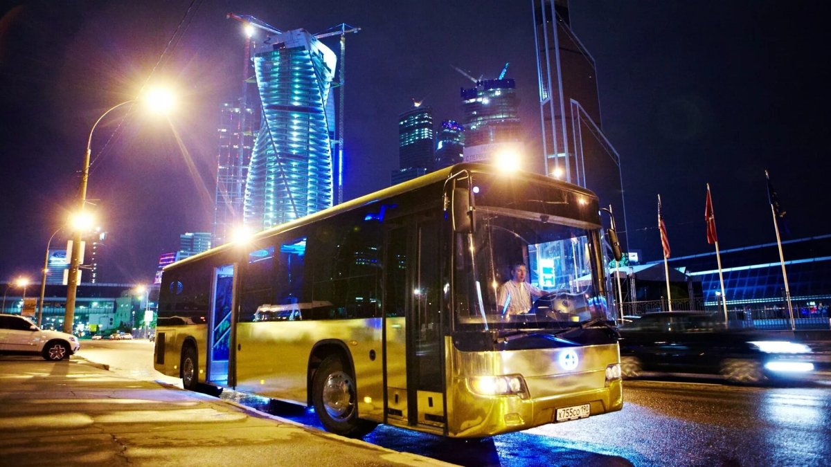 Красивый автобус