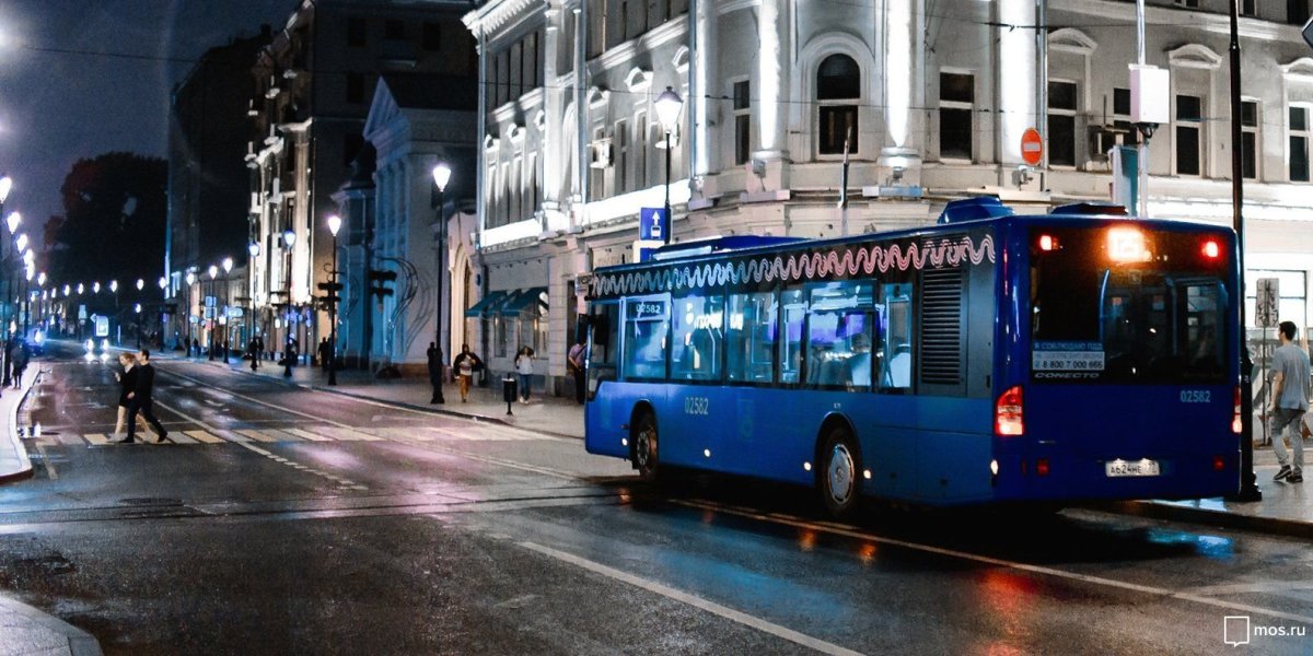 Автобус маршрут н13 Москва