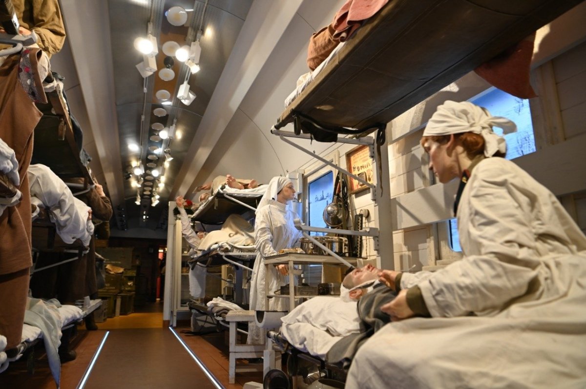 Эшелон Победы поезд-музей