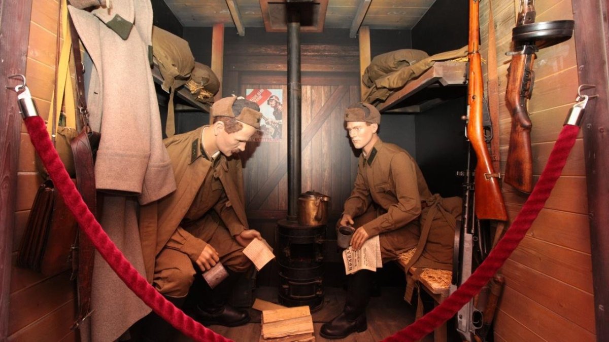 Теплушка Великой Отечественной войны