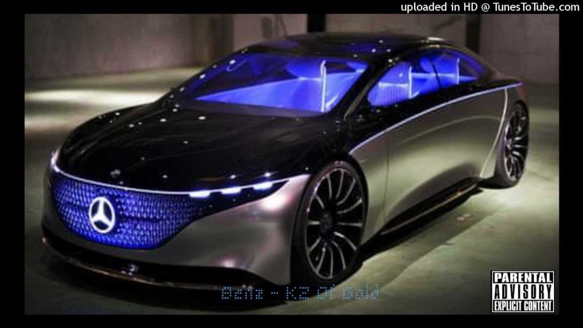 Мерседес Vision EQS 2021