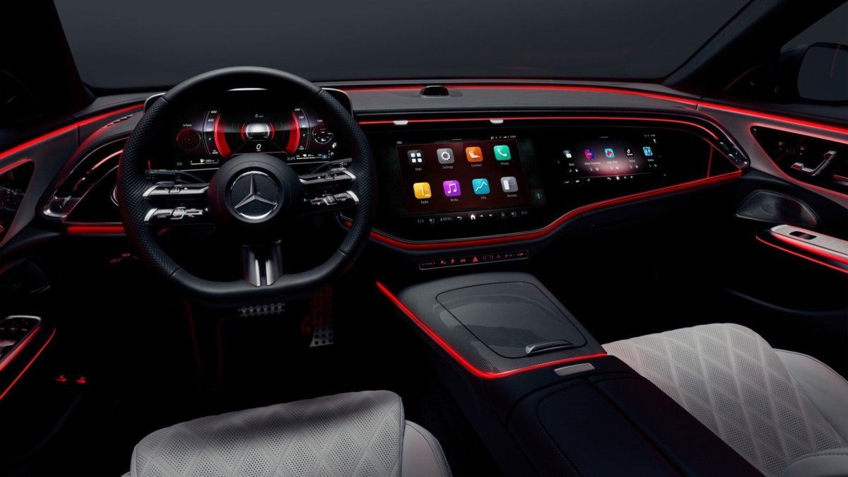Mercedes e class 2024 салон