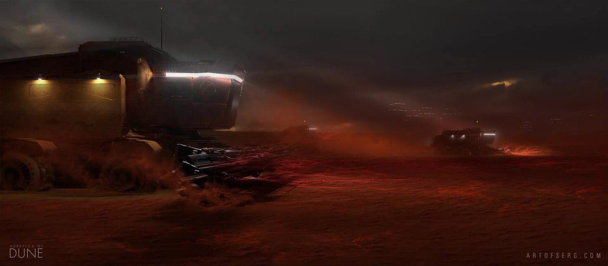 Харвестер из дюны