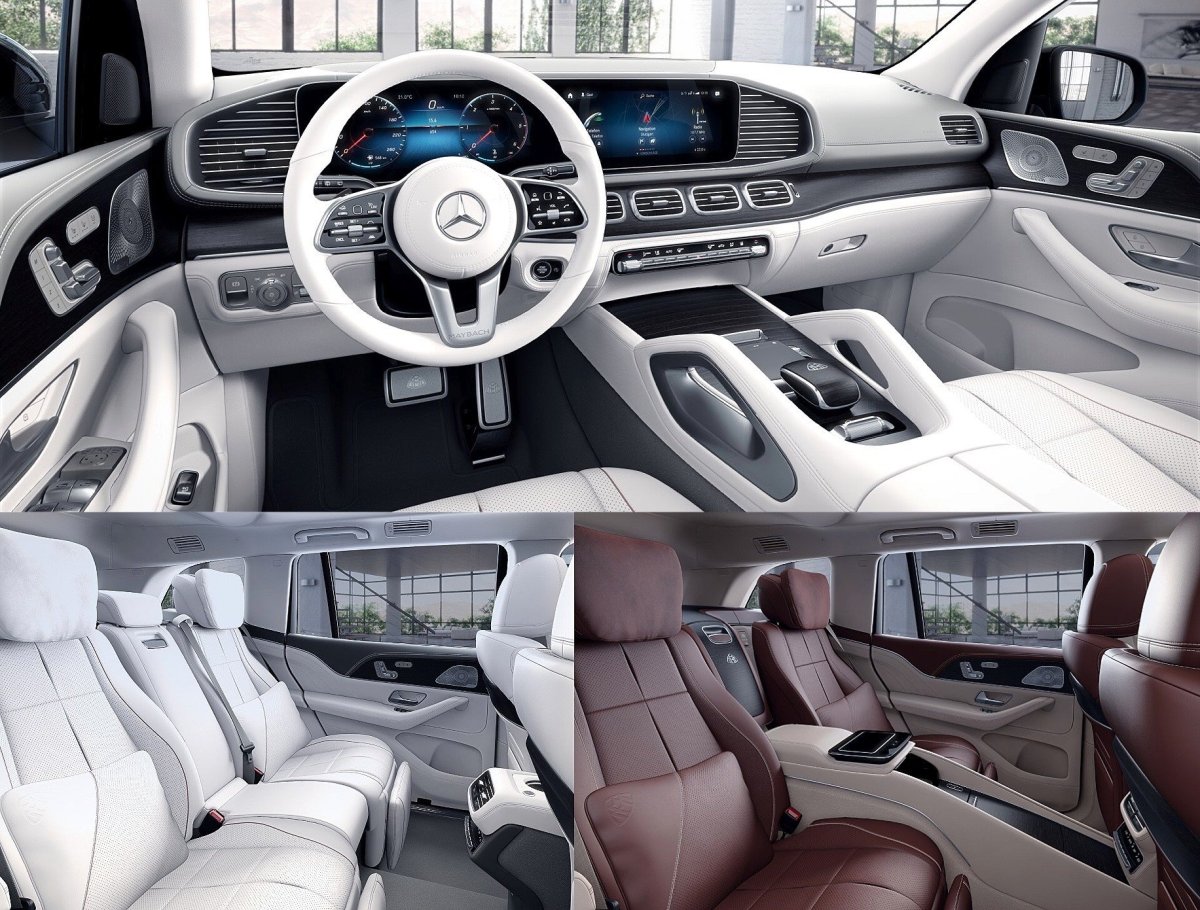 Mercedes-Maybach GLS 600 белый