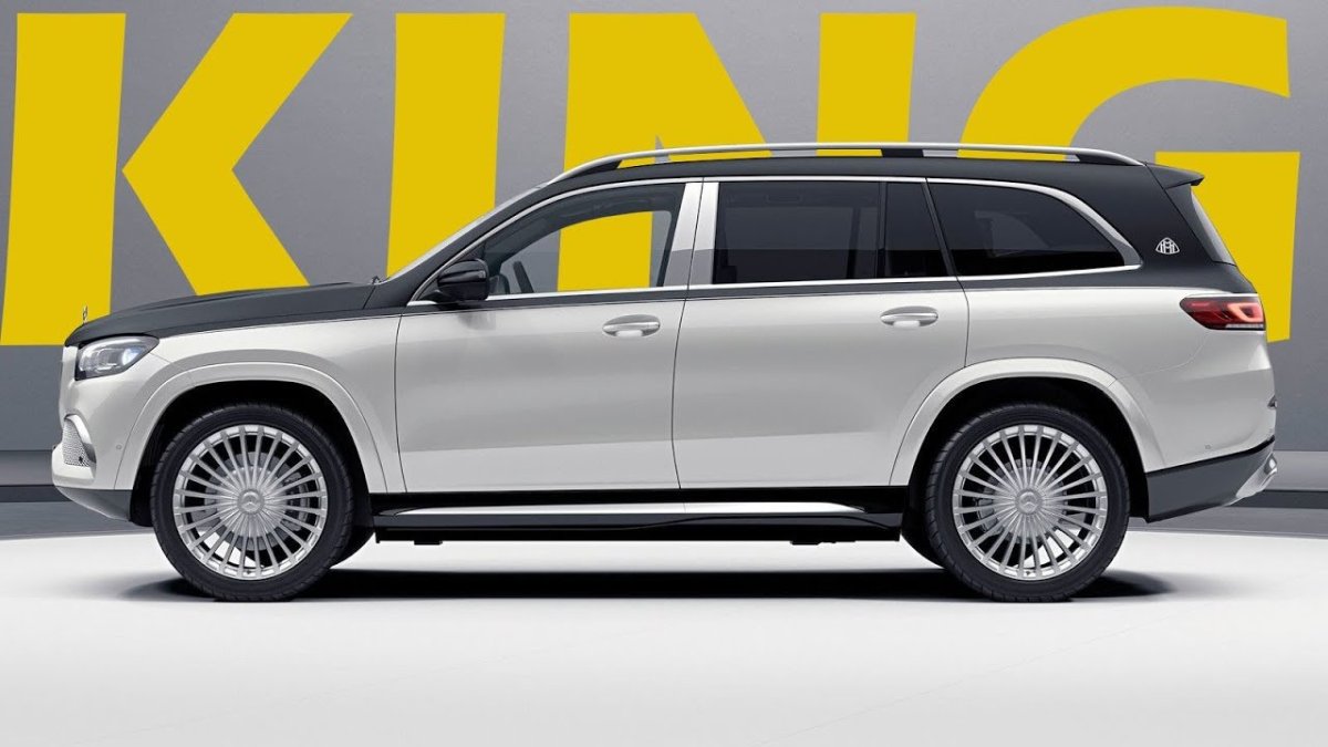 Пороги GLS Maybach наружные