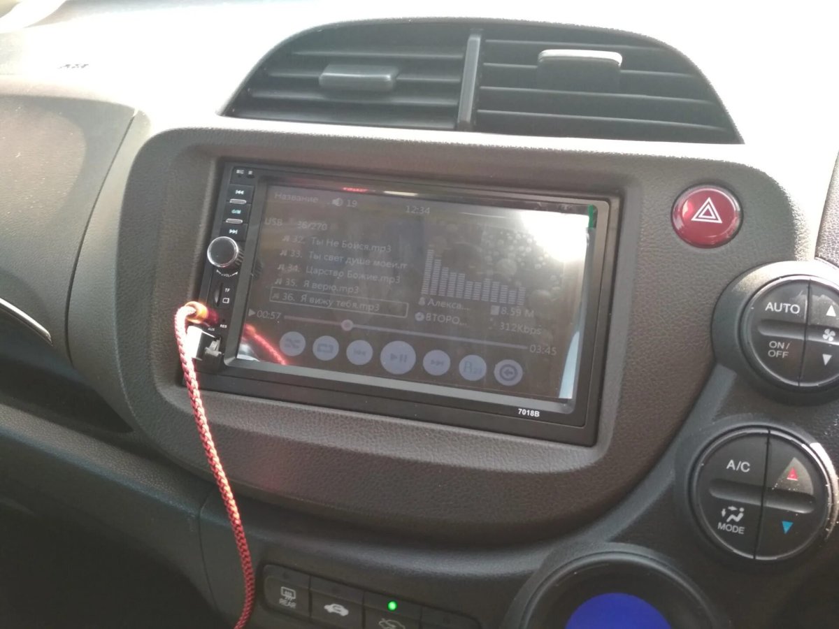 Магнитола 2 din Honda Fit