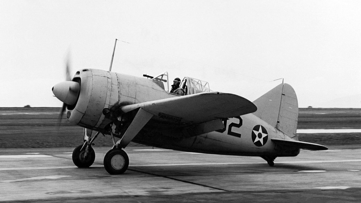 F2a Buffalo самолёт