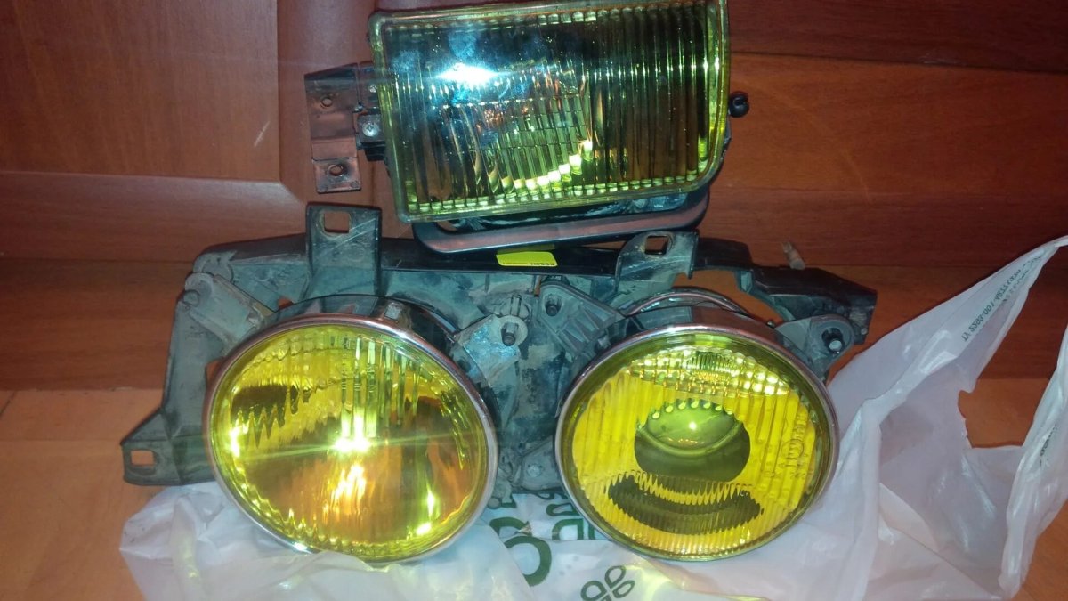 Габариты фары е34