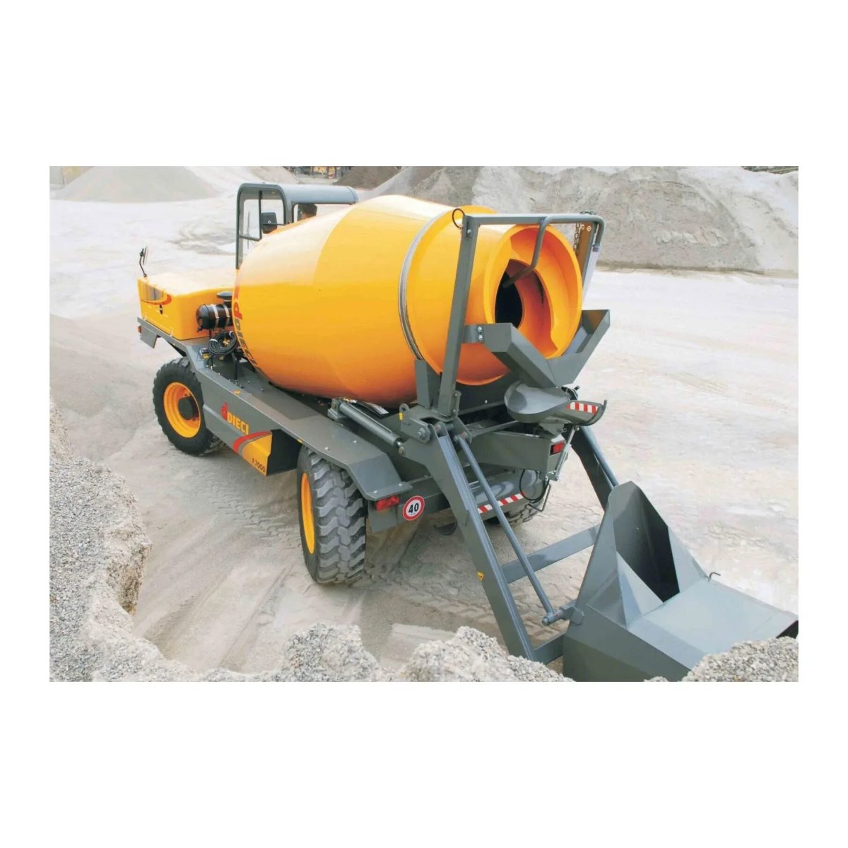 Бетономешалка, dieci f7000