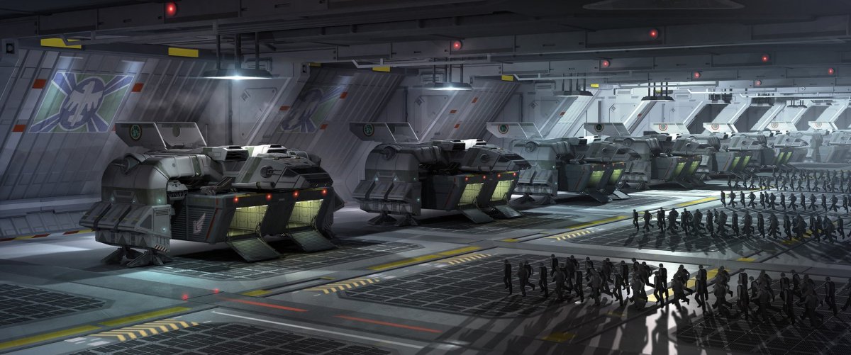 Космический корабль Starship Troopers