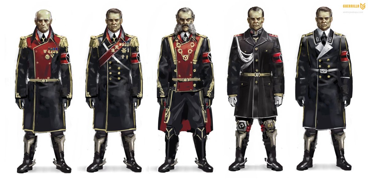 Killzone Helghast концепт арт
