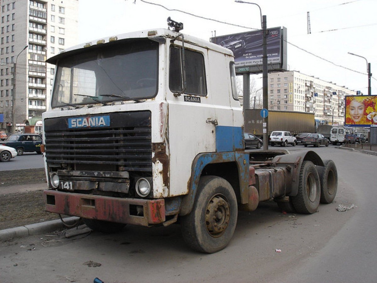 Скания 141 тягач Совтрансавто