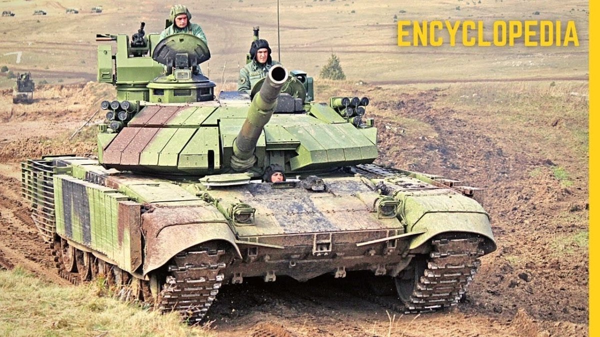 Сербский танк м84 АС 1