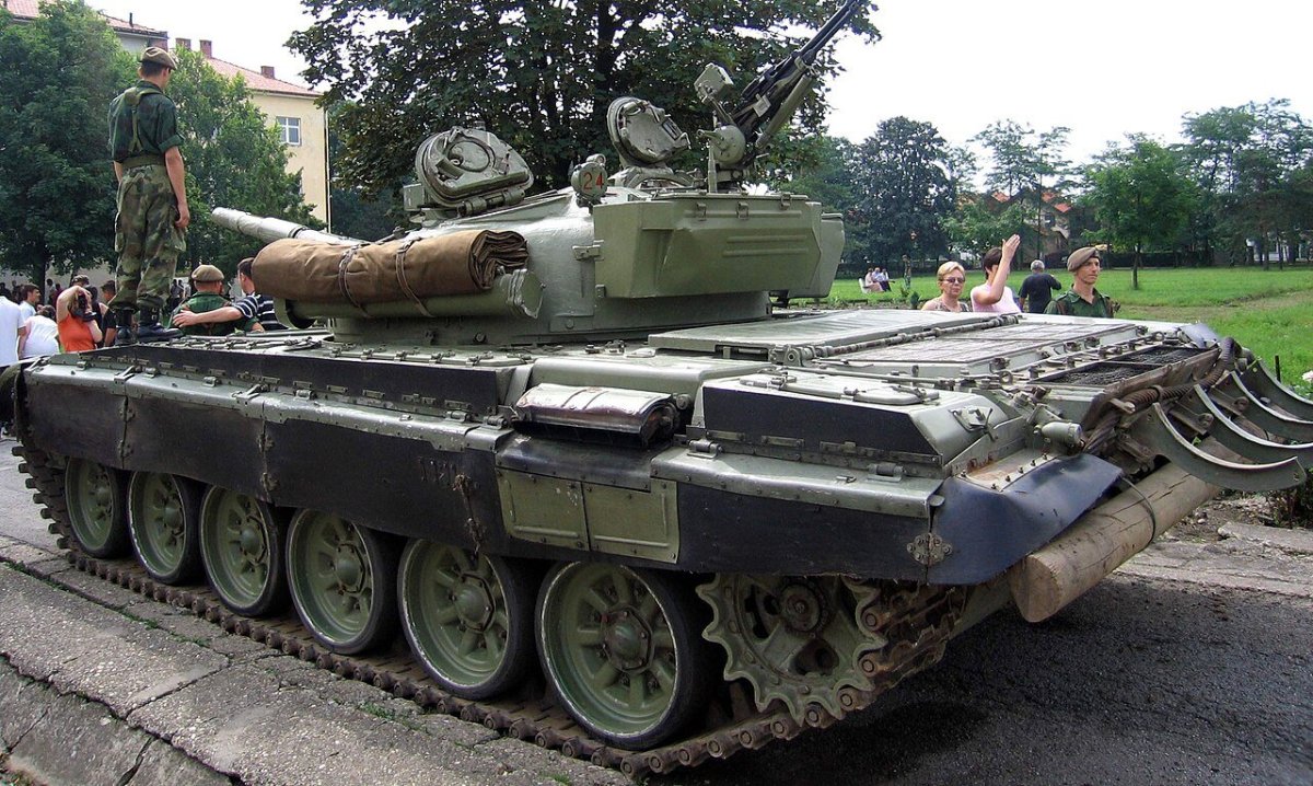Танк м84 армии Югославии