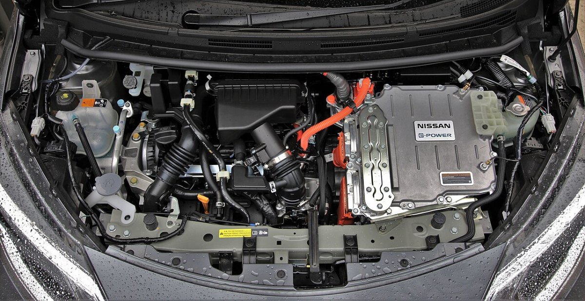 Nissan Note e Power Электромотор