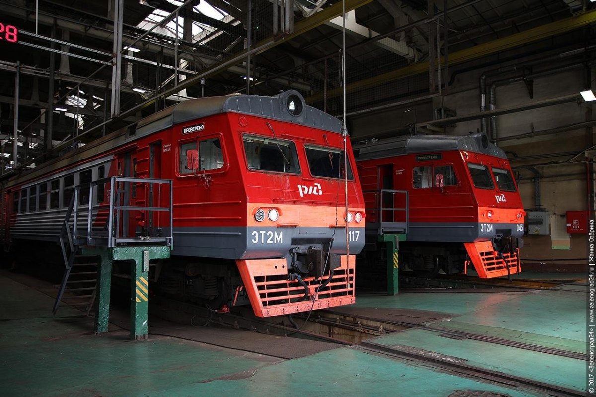 Локомотивное депо Крюково