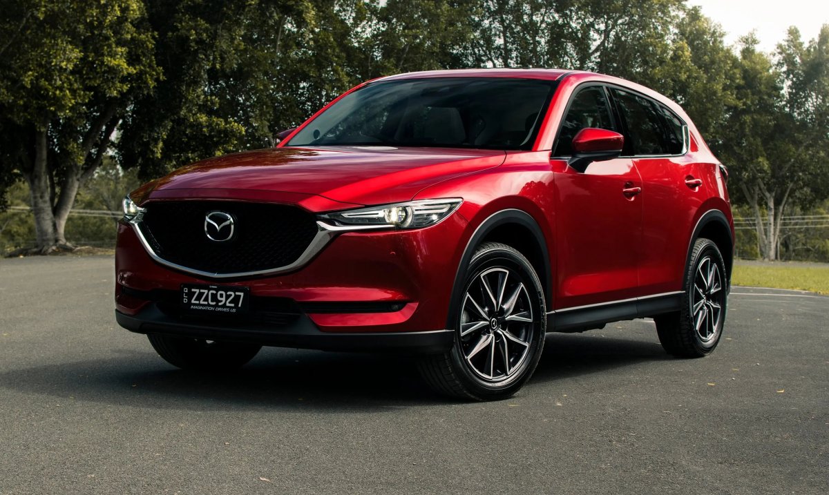 Mazda CX-5 2018 красная
