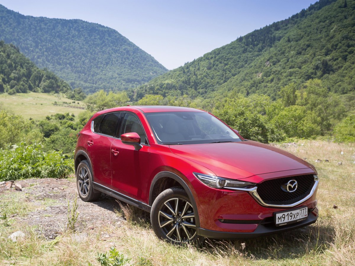 Мазда СХ-5 красная