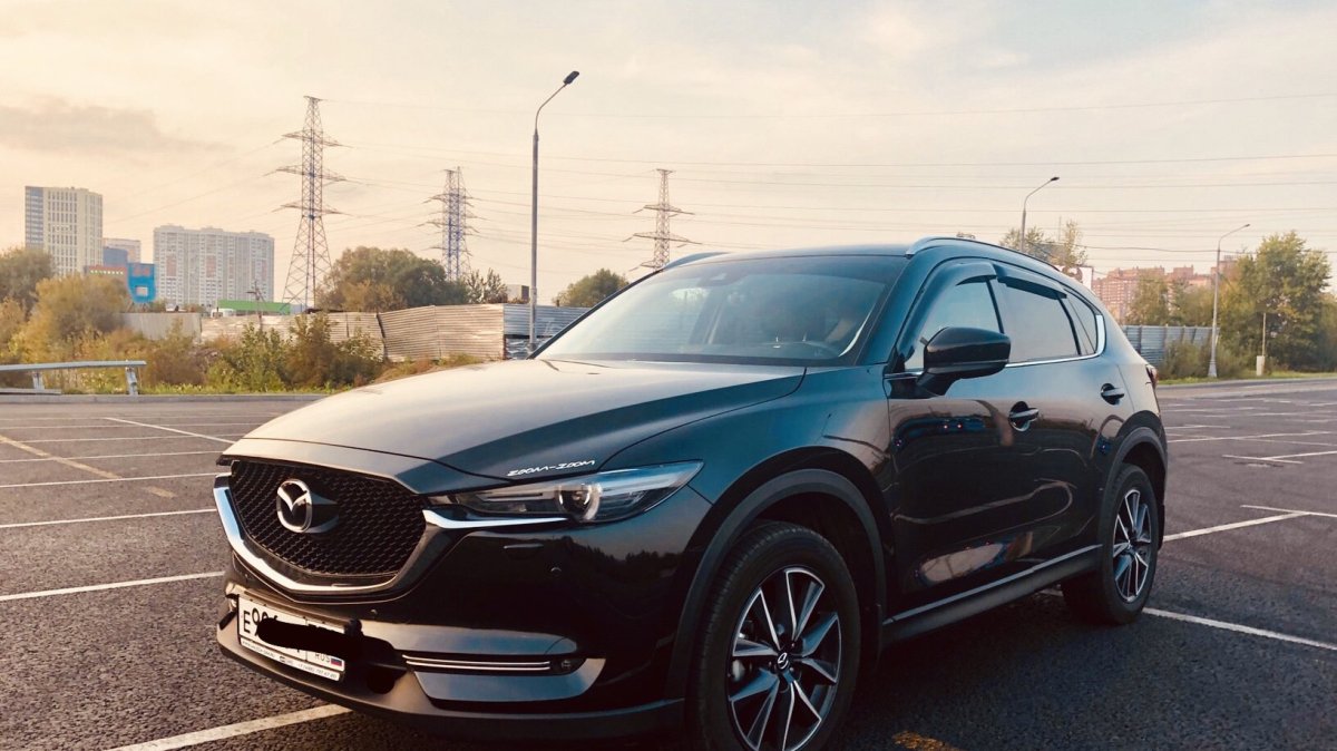 Mazda cx5 2020 черная