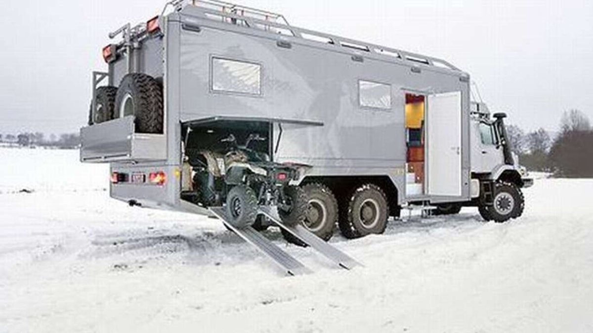 Mercedes Zetros 6x6 автодом