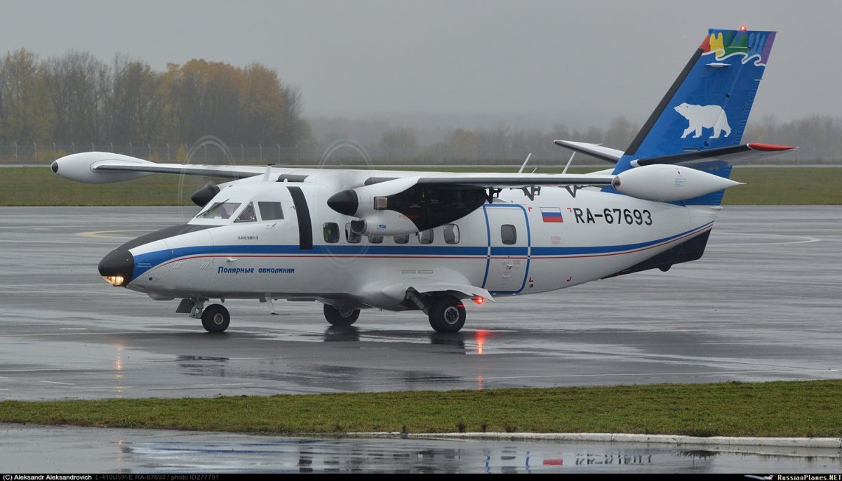 Let l 410 «Turbolet» Полярные авиалинии